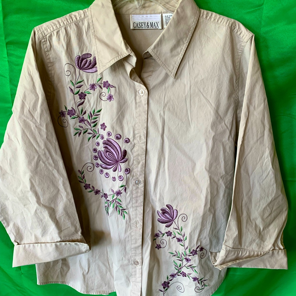 Womens Buttoned Front Shirt